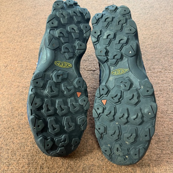 KEEN Venture Mid Waterproof Hiking Boots Mens 12 Blue Black 1021166 KonnectFit main image 7